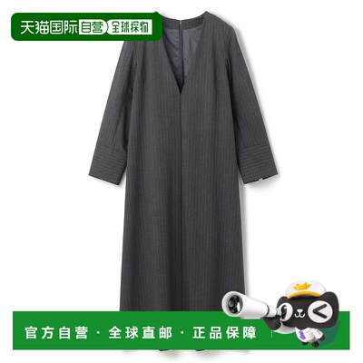 1h可退 日本直邮UNFILO 女装 V领连衣裙   OPUMCW0312