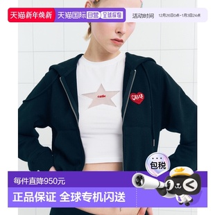 CALIE 韩国直邮AS 外套CA25AHZ001BKF CALIE女士运动茄克 HEART