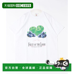 日本直邮FRUIT RADIO LOOM男女同款 EVA联名30周年T THE 1h可退