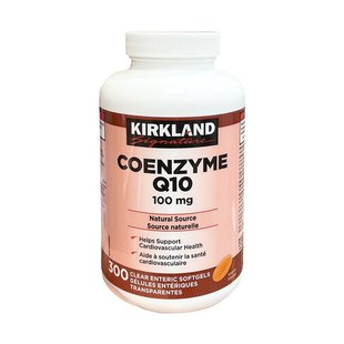 加拿大直邮KIRKLAND Signature/科克兰辅酶Q10 100mg 300粒/瓶