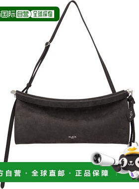 1h可退 香港直邮Alaia 女士 灰色中号 Le Click East West 单肩包