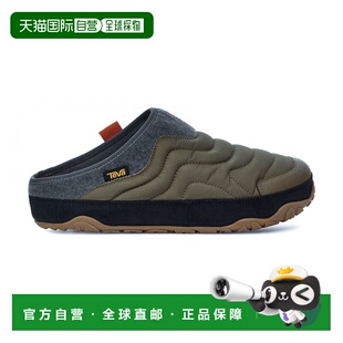 日本直邮TEVA 男士凉鞋冬季羊毛衬里保暖防寒凉鞋鞋男士便鞋轻便R
