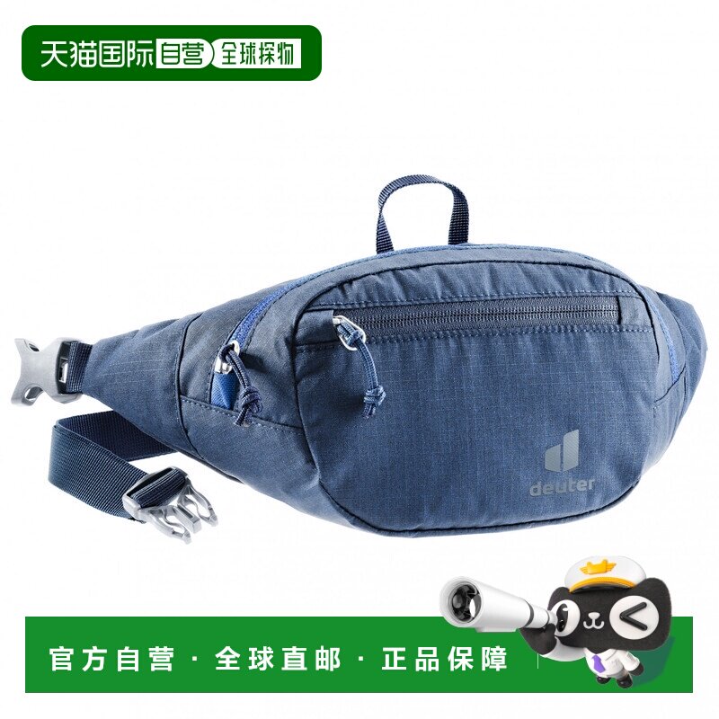 1h可退 欧洲直邮DEUTER 男士腰包 5102754MIDNIGHT CO 蓝色单肩包图片