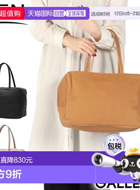 日本直邮 REN Bag DUFFLE HALLIE 方形行李袋 M 波士顿包皮革 FU-