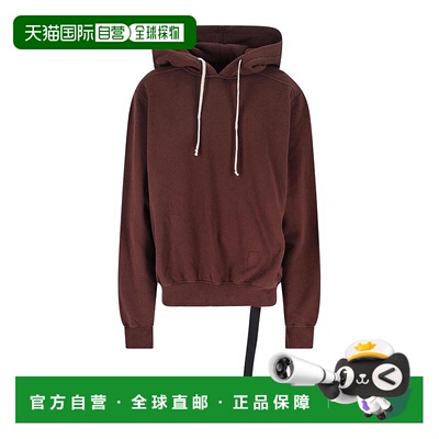 香港直邮RICK OWENS 男士卫衣 DU02E7262FSLP43 AW2025 棕色