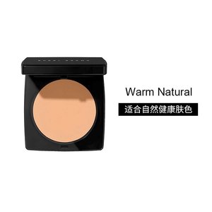 Bobbi brown芭比波朗羽柔蜜粉饼10g 控油定补妆散粉 #Warm-Natura