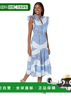 自营BB Dakota by Steve Madden Zappos印花实验室连衣裙女式大号