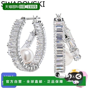 Grande Ariana 系列环状耳环水晶 2025SS 日本直邮施华洛世奇耳环