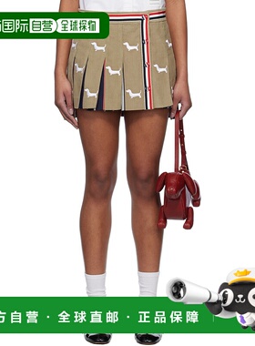 香港直邮THOM BROWNE 女士半身裙包臀裙 SS2025 FGCA20EE1227250