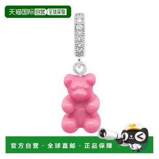 韩国直邮CRYSTAL HAZE [NOSTALGIA BEAR-CANDY PINK-PAVE CONNECT