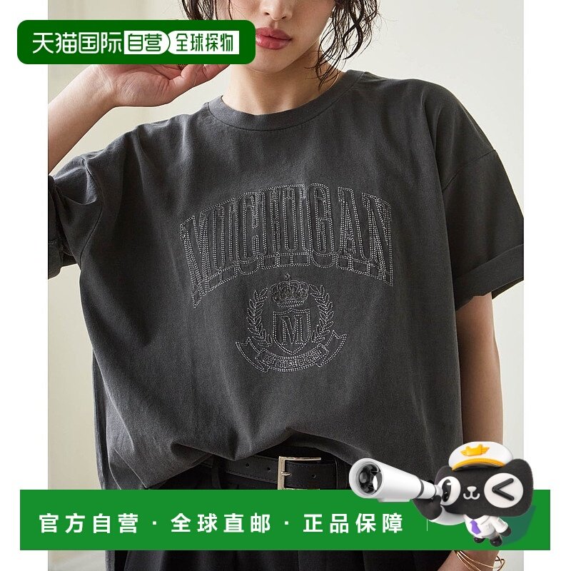 日本直邮RANAN 颜料logoT恤 [R05096EW014574]