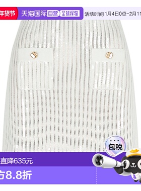 1h可退 香港直邮Self-Portrait 亮片钩针迷你裙 SS25-126SKW