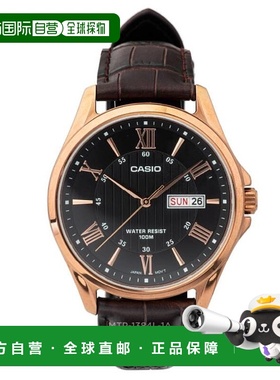 香港直邮Casio卡西欧手表男士商务款石英表 MTP-1384L-1AVDF新款