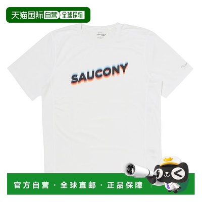 日本直邮日本直邮 Saucony M STOPWATCH GRAPHIC S/S速干索康尼