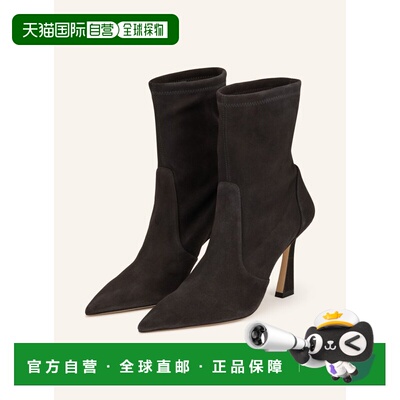 香港直邮STUART WEITZMAN 女士靴子 100320975414000 CO 灰色短靴