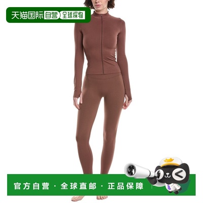 自营Phat Buddha 2pc Top & Legging Set - brown 美国奥莱直发