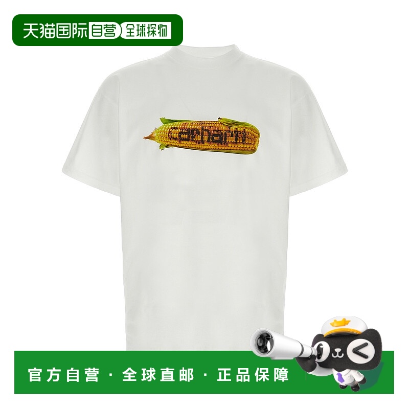 香港直邮CARHARTT WIP 男士T恤 I03673402XX SS2026 白色 'Hot Co