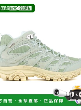 香港直邮Merrell女款Moab 3中帮鼠尾草绿徒步鞋防水徒步靴J038620