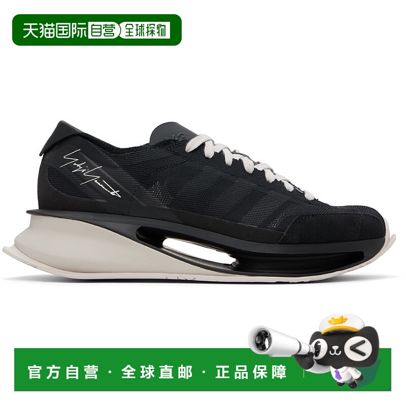 1h可退 香港直邮潮奢 Y-3 男士 黑色 S-Gendo Run 运动鞋 IF2025
