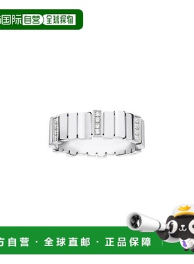 自营1h可退 欧洲直邮Dior 迪奥 女士白色白金戒指新款