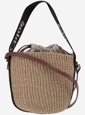 CHLOÉ 女士单肩包 CHC23AS381L18915 SS2025 浅棕色