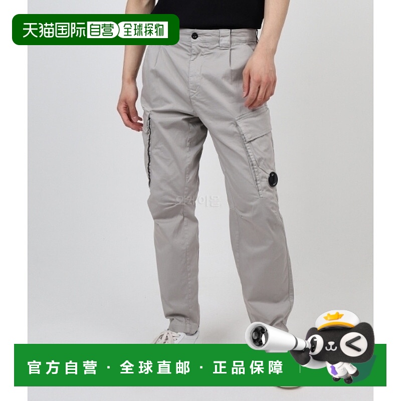 韩国直邮CP COMPANY 弹力缎面宽松工装裤 16CMPA062A 005694G 913