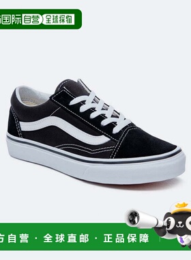 自营Vans Old Skool V00W9T6BT Sneakers Kids Black White Low T