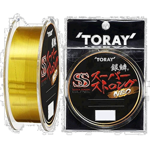 【日本直邮】Toary东丽尼龙线银鳞Super Strong Neo 150m 3.5 金