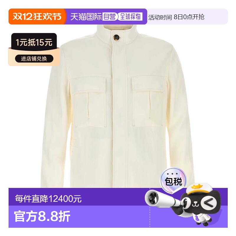 香港直邮Zegna 长袖休闲夹克 RUFT55A9F256杰尼亚