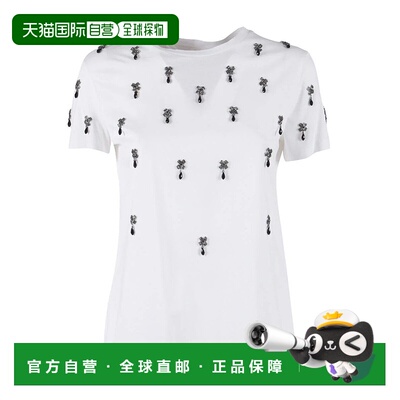 1h可退 香港直邮MAX MARA STUDIO 女士T恤 2526976013600005BIANC