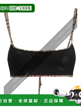 1h可退 香港直邮Burberry 巴宝莉 女士 clothing 海滩黑色罩衫 81