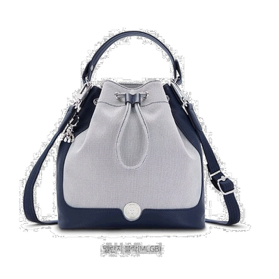 韩国直邮kipling 正品百搭精致皮质宽肩带水桶包301683069斜挎包