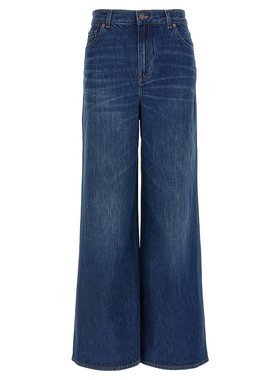 CHLOÉ 女士牛仔裤 CH24ADP12150402 AW2025 蓝色