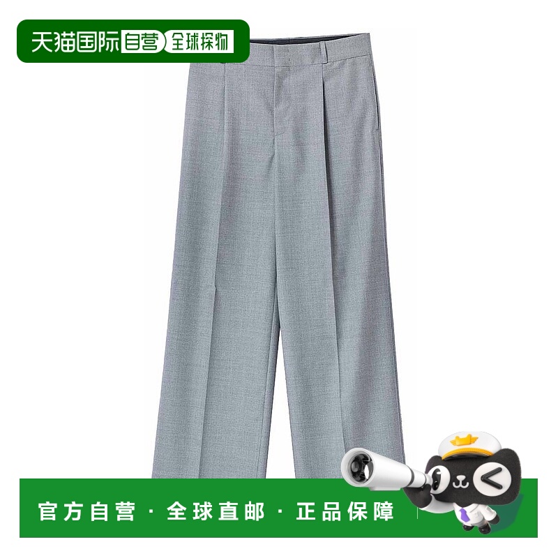 1h可退 香港直邮MOSCHINO 女士休闲裤 31455380505 AW2025 灰色 P