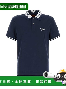 香港直邮MCM 男士针织毛衣 MHTFSMM17VD SS2025 蓝色 Navy blue s