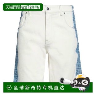 牛仔短裤 芬迪 男士 舒适 white白色 香港直邮潮奢 1h可退 Fendi