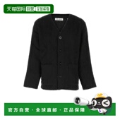 香港直邮Our Legacy 男士 1h可退 黑色羊毛混纺针织开衫 M4206CBM