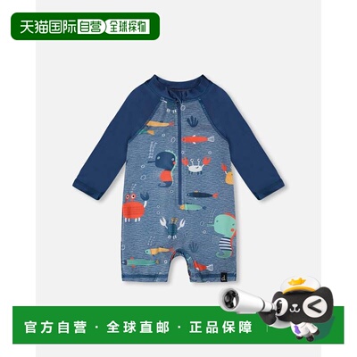 自营deux par deuxBaby and Toddler One-Piece Long Sleeve Rash