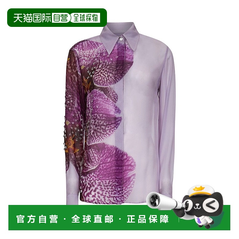 1h可退 香港直邮Dries Van Noten 德赖斯 范诺顿 女士 綴飾長袖襯