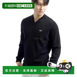 韩国直邮Lacoste 经典版型毛衣 (AH1951-031) V领针织