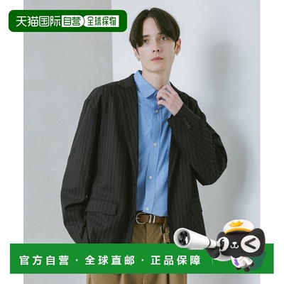 日本直邮RAGEBLUE男装TRW单排扣西装外套 宽松版型可配套穿搭 608