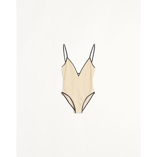 VALENTINO 华伦天奴 25春夏 BUH00X97G_R0N 女士 连体泳衣