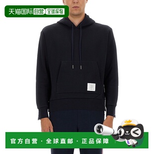 1h可退 欧洲直邮thom browne 男士 帽衫运动夹克衫卫衣连帽衫