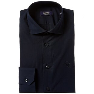 【美国奥莱】直发 Cavalli Class Comfort Fit 正装衬衫