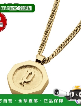 日本直邮POLICE 徽章 M 项链吊坠 26155PSG 时尚