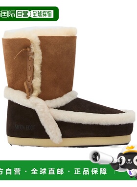 香港直邮MOON BOOT 男士雪地靴 1470060MM05 AW2025 棕色 MB EVX