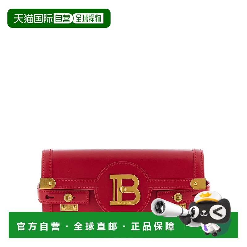 1h可退 香港直邮BALMAIN 女士手提包 GN1LE596LSLX4CJ SS2026 红