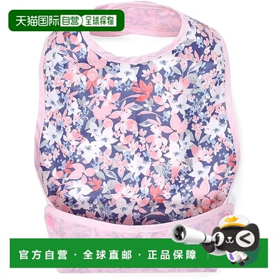 【日本直邮】CCS Laura Ashley 女婴用餐围裙 防水 婴儿食物围兜