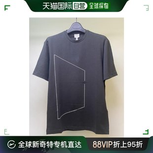 蓝色棉质T恤 RCT10J COLLEZIONI RCDDJ 645 男士 香港直邮ARMANI