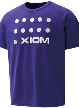 日本直邮XIOM ELP T恤 紫色乒乓球T恤 80801 短袖